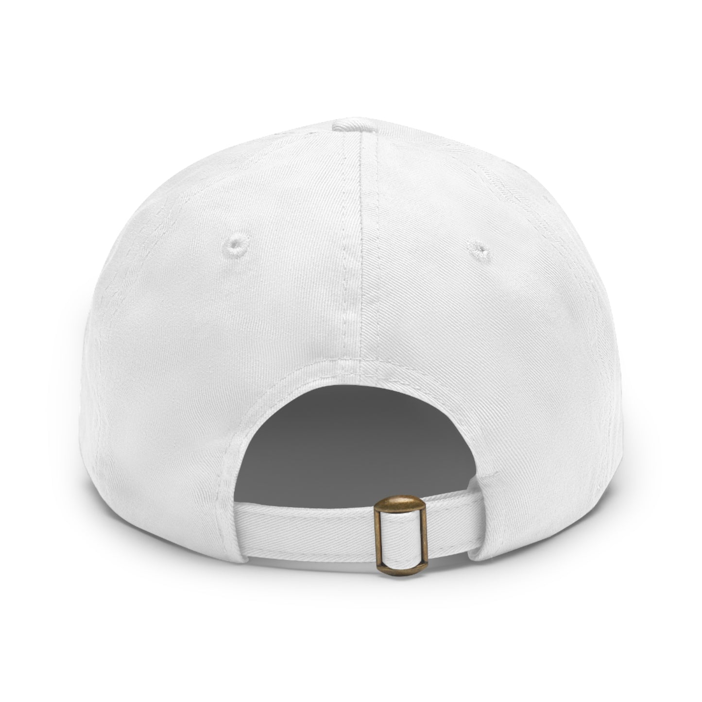 Dad Hat with Round Leather Patch - Unfitware Symbol