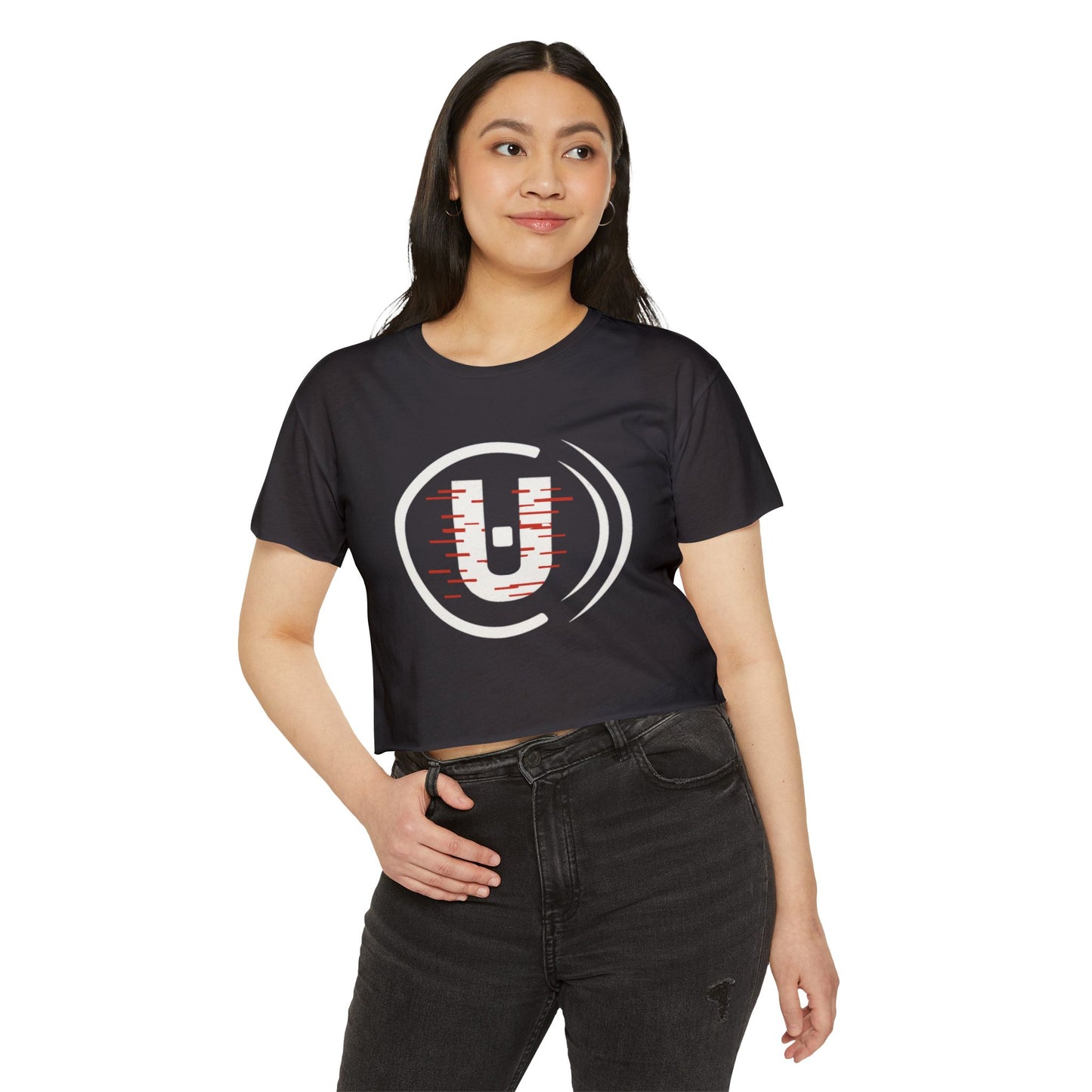 Festival Vibe Crop Top - Unfit Ware, Stylish Summer Top, Music Festival Wear, Casual Day Out Shirt, Trendy Streetwear
