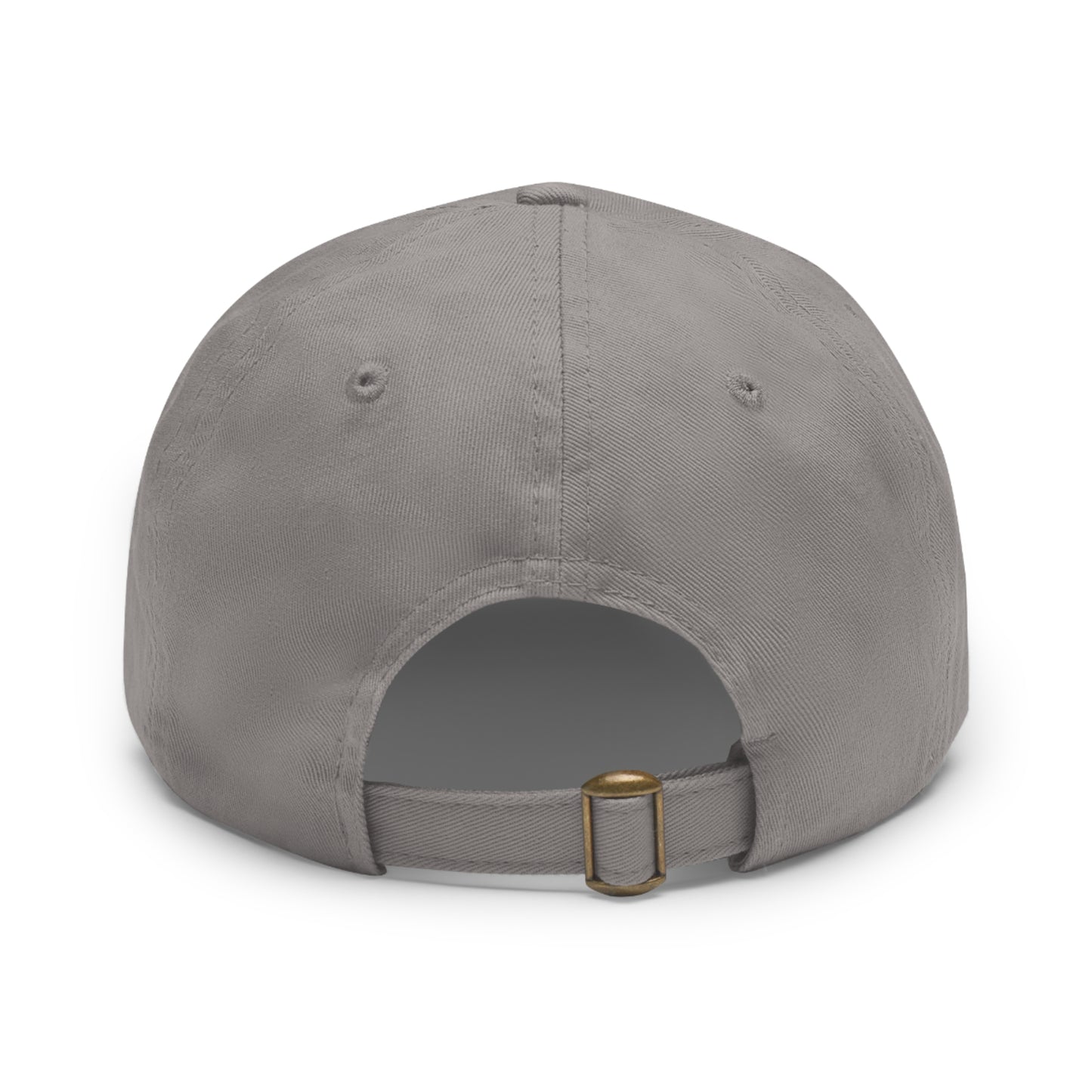 Dad Hat with Round Leather Patch - Unfitware Symbol