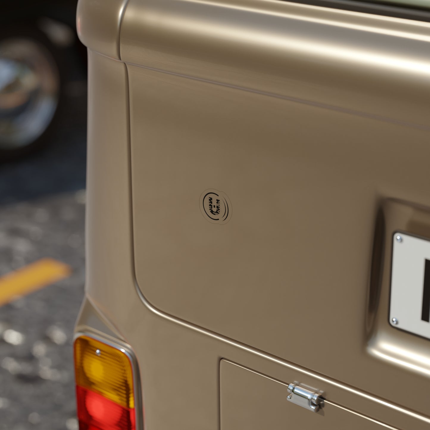 Transparent Outdoor Stickers - Unfitware Symbol
