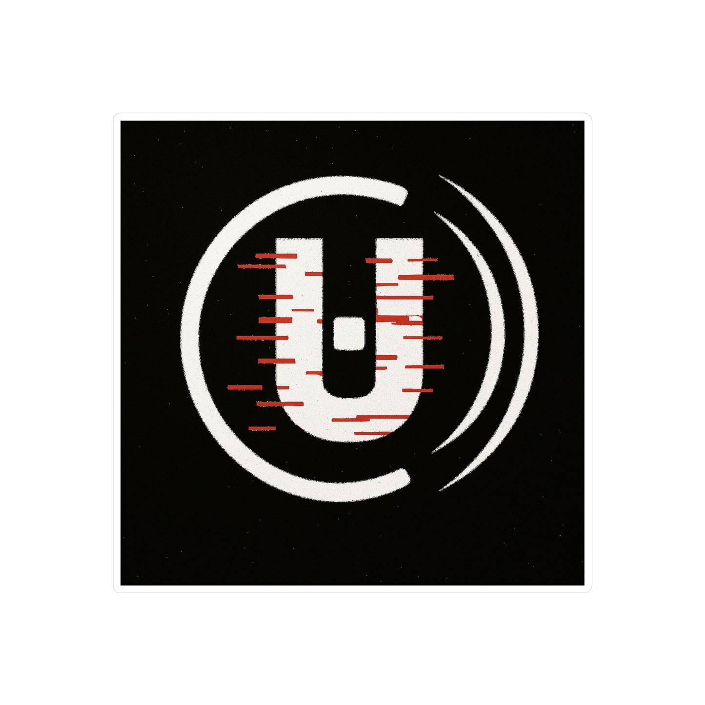 Unfitware Logo Sticker Vinyl — Unfitware Symbol