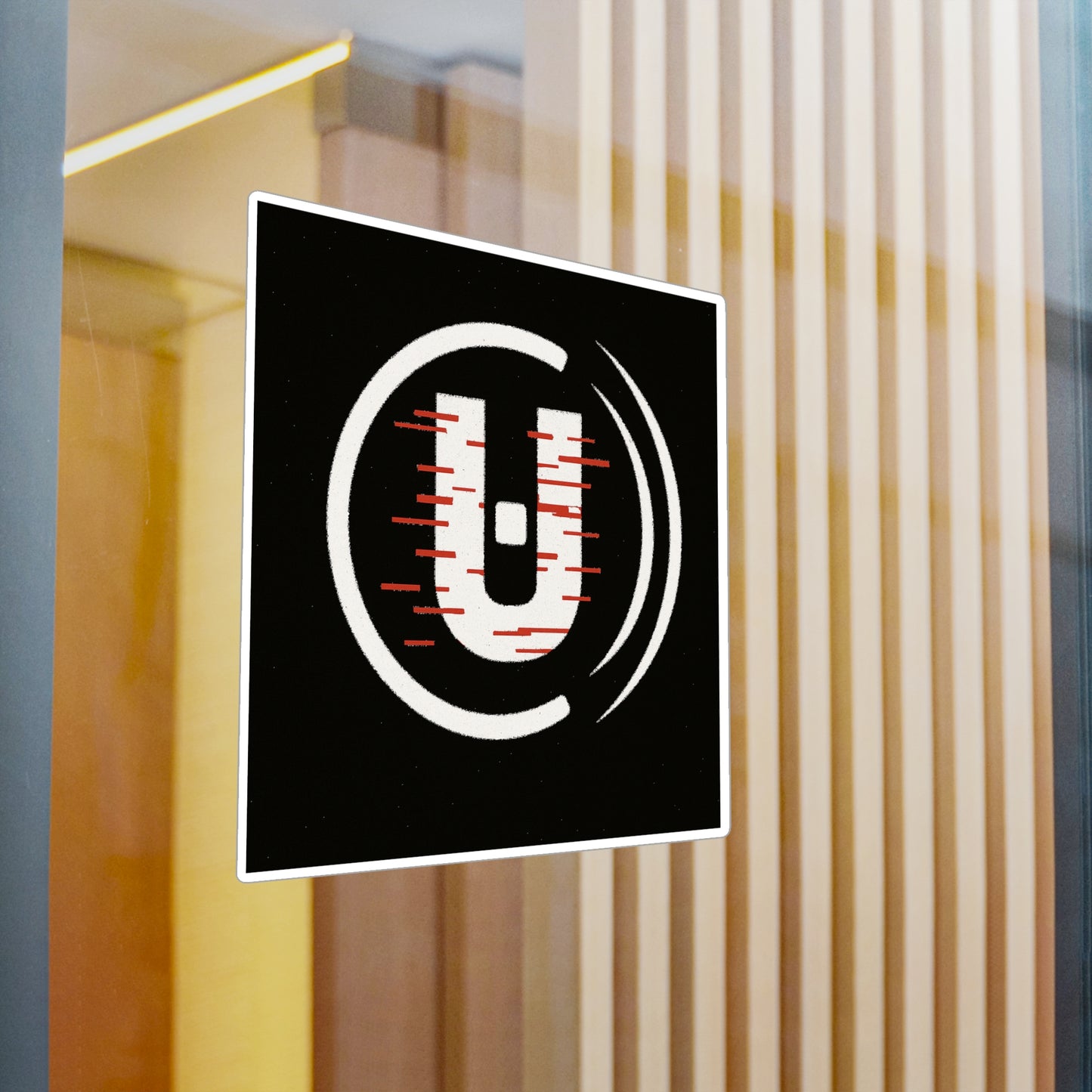 Unfitware Logo Sticker Vinyl — Unfitware Symbol