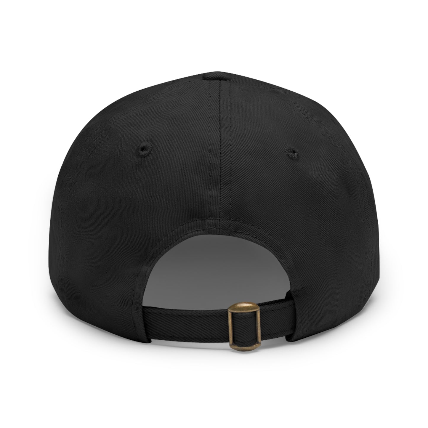 Dad Hat with Round Leather Patch - Unfitware Symbol
