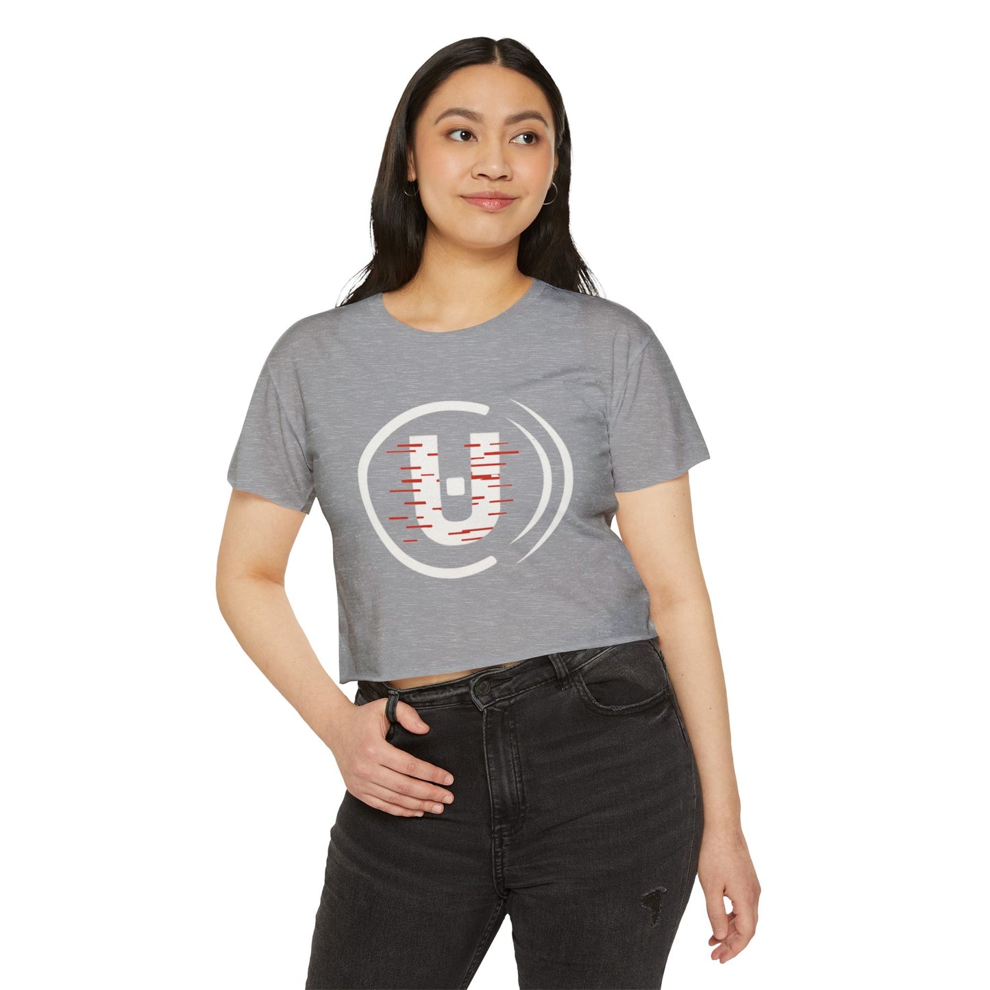 Festival Vibe Crop Top - Unfit Ware, Stylish Summer Top, Music Festival Wear, Casual Day Out Shirt, Trendy Streetwear