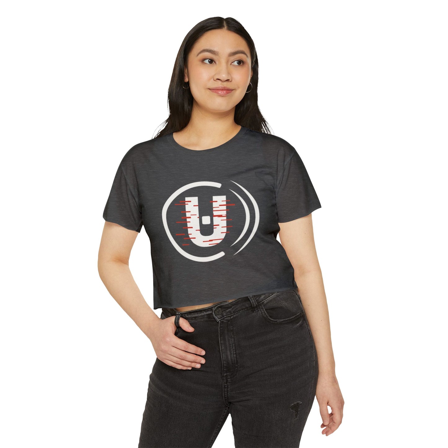 Festival Vibe Crop Top - Unfit Ware, Stylish Summer Top, Music Festival Wear, Casual Day Out Shirt, Trendy Streetwear