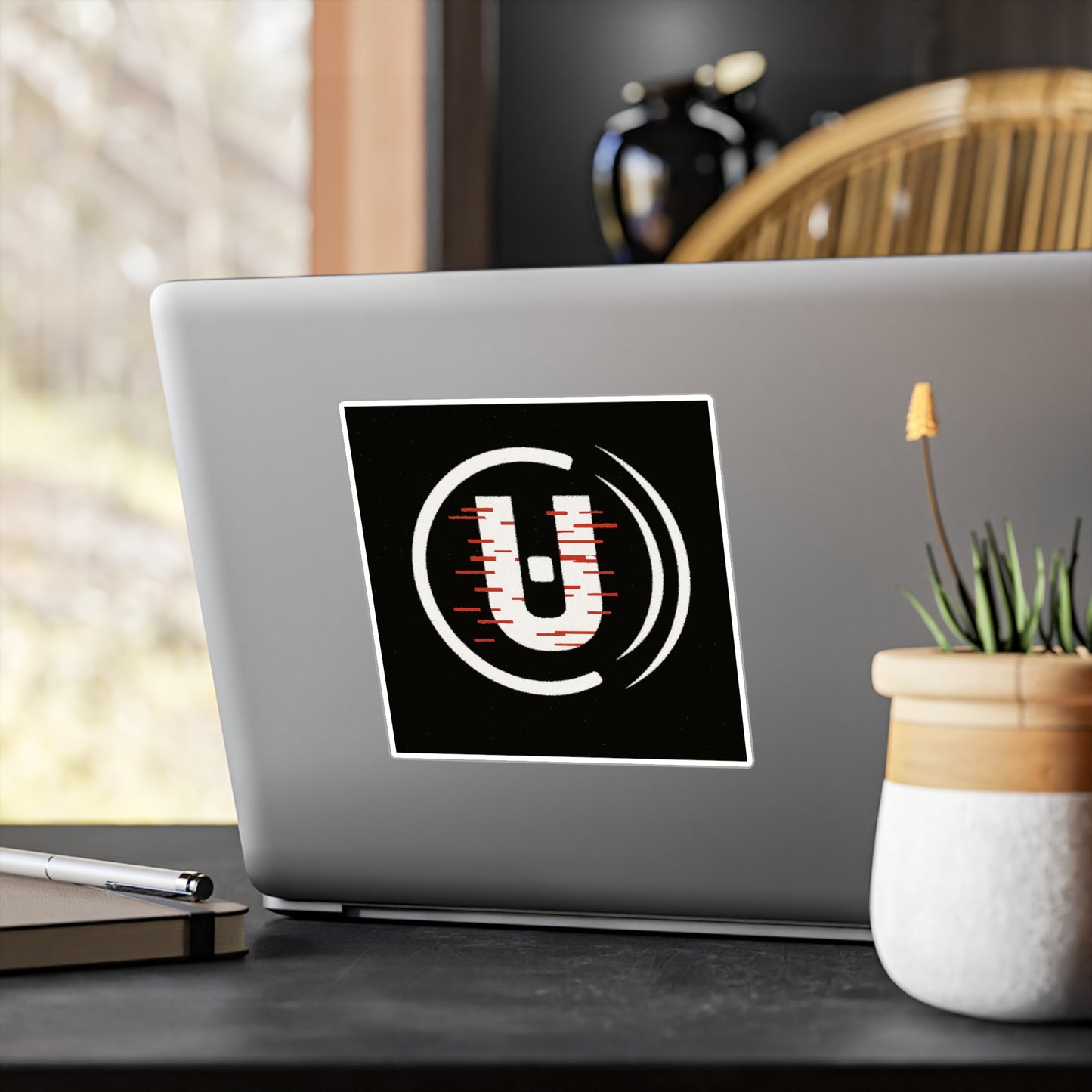 Unfitware Logo Sticker Vinyl — Unfitware Symbol