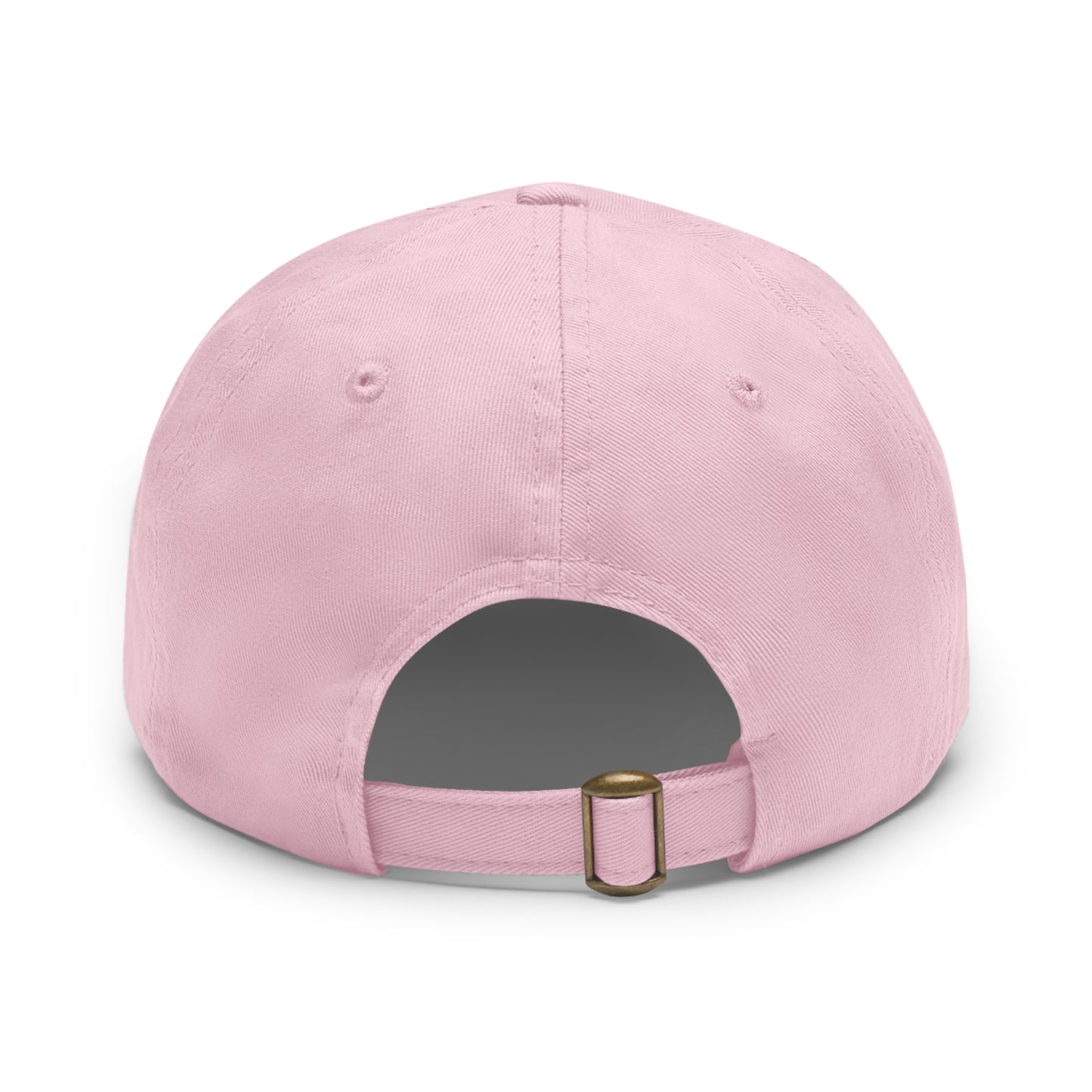 Dad Hat with Round Leather Patch - Unfitware Symbol