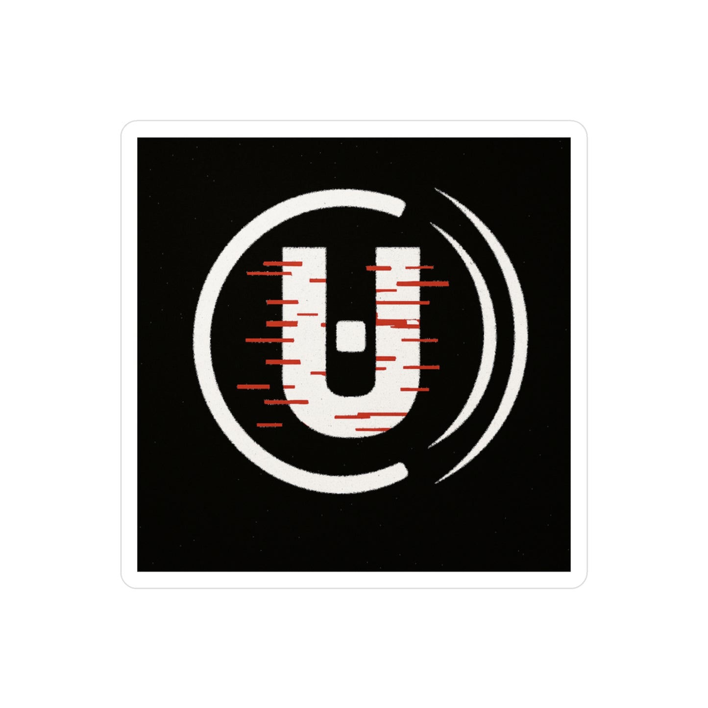 Unfitware Logo Sticker Vinyl — Unfitware Symbol