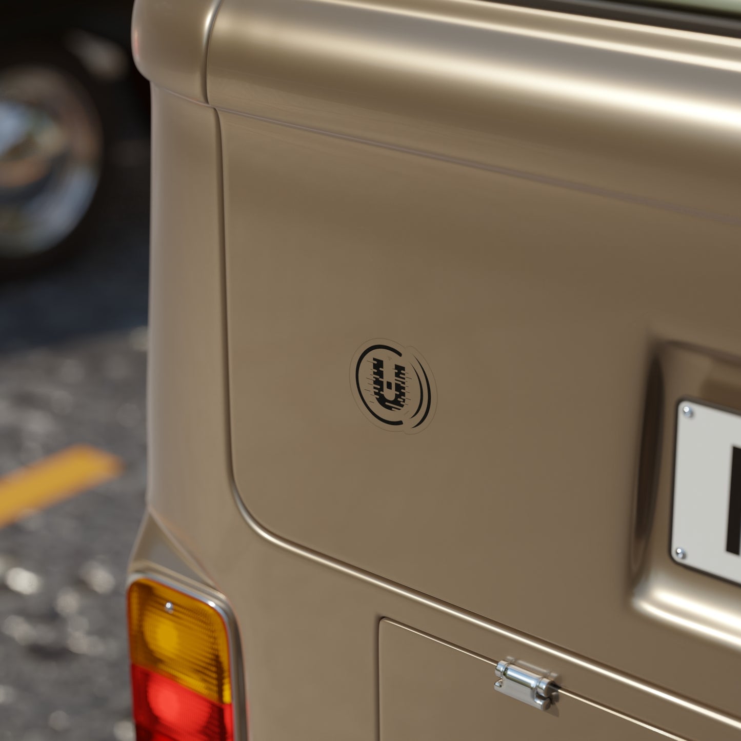 Transparent Outdoor Stickers - Unfitware Symbol