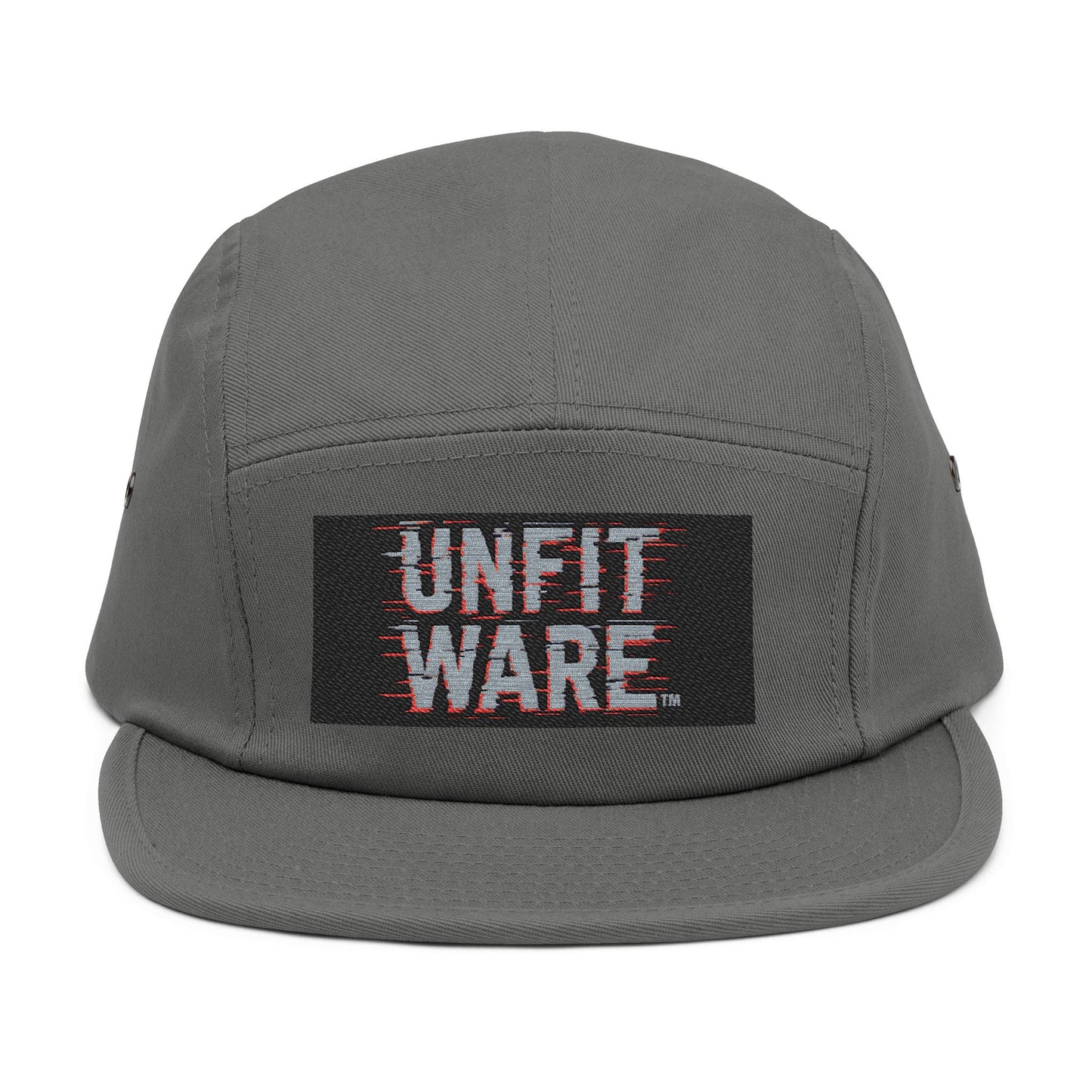 Unfit Ware Embroidered 5 Panel Cap - Casual Streetwear Hat
