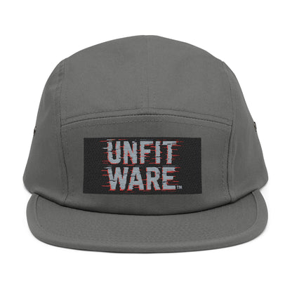 Unfit Ware Embroidered 5 Panel Cap - Casual Streetwear Hat