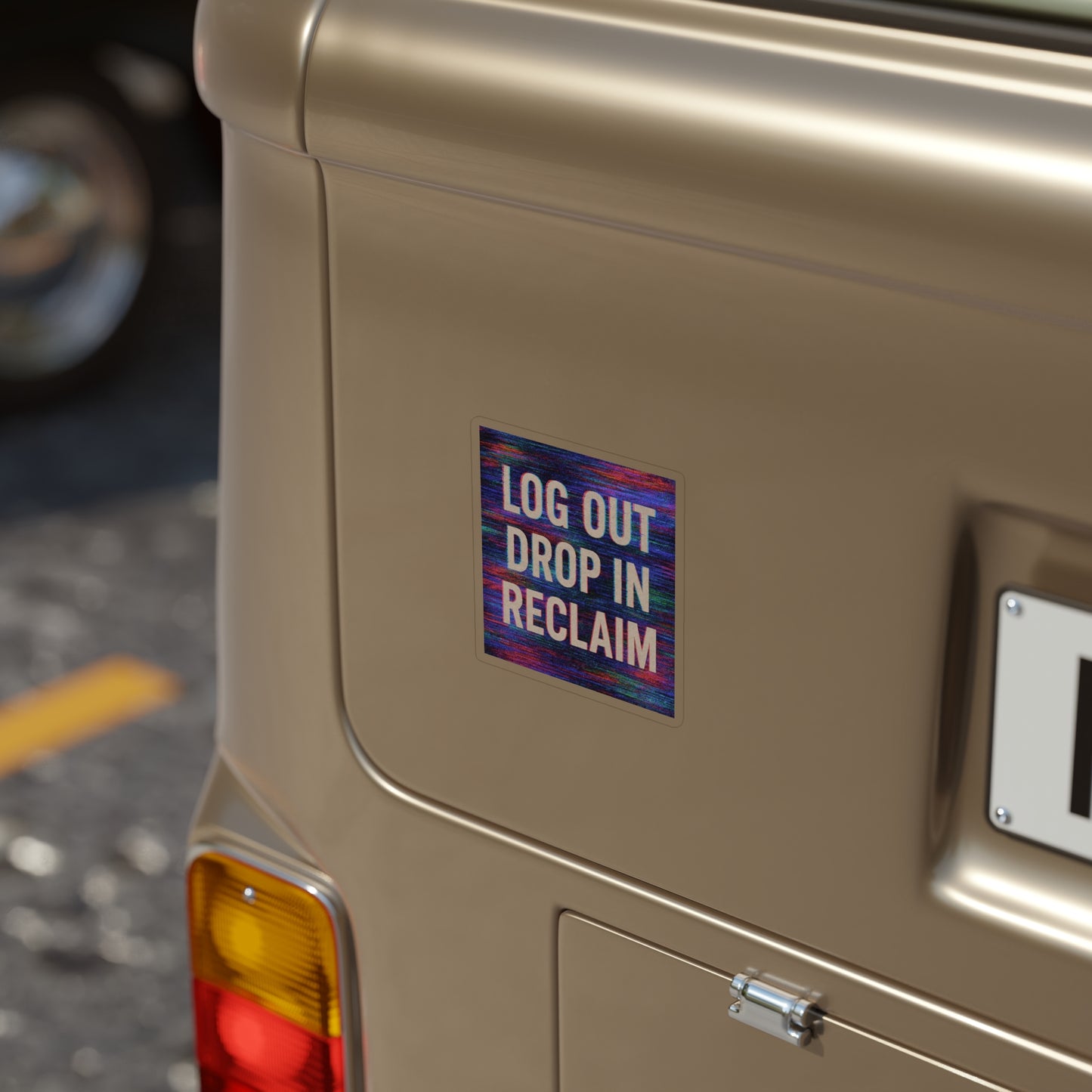 Transparent Outdoor Sticker