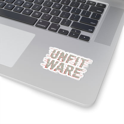 Unfitware Kiss-Cut Sticker