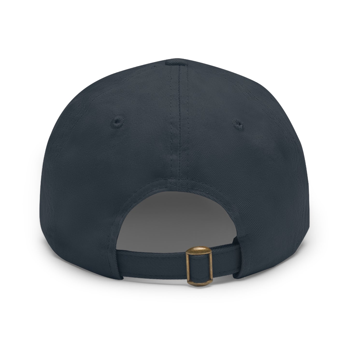 Dad Hat with Round Leather Patch - Unfitware Symbol