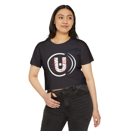 Festival Vibe Crop Top - Unfit Ware, Stylish Summer Top, Music Festival Wear, Casual Day Out Shirt, Trendy Streetwear