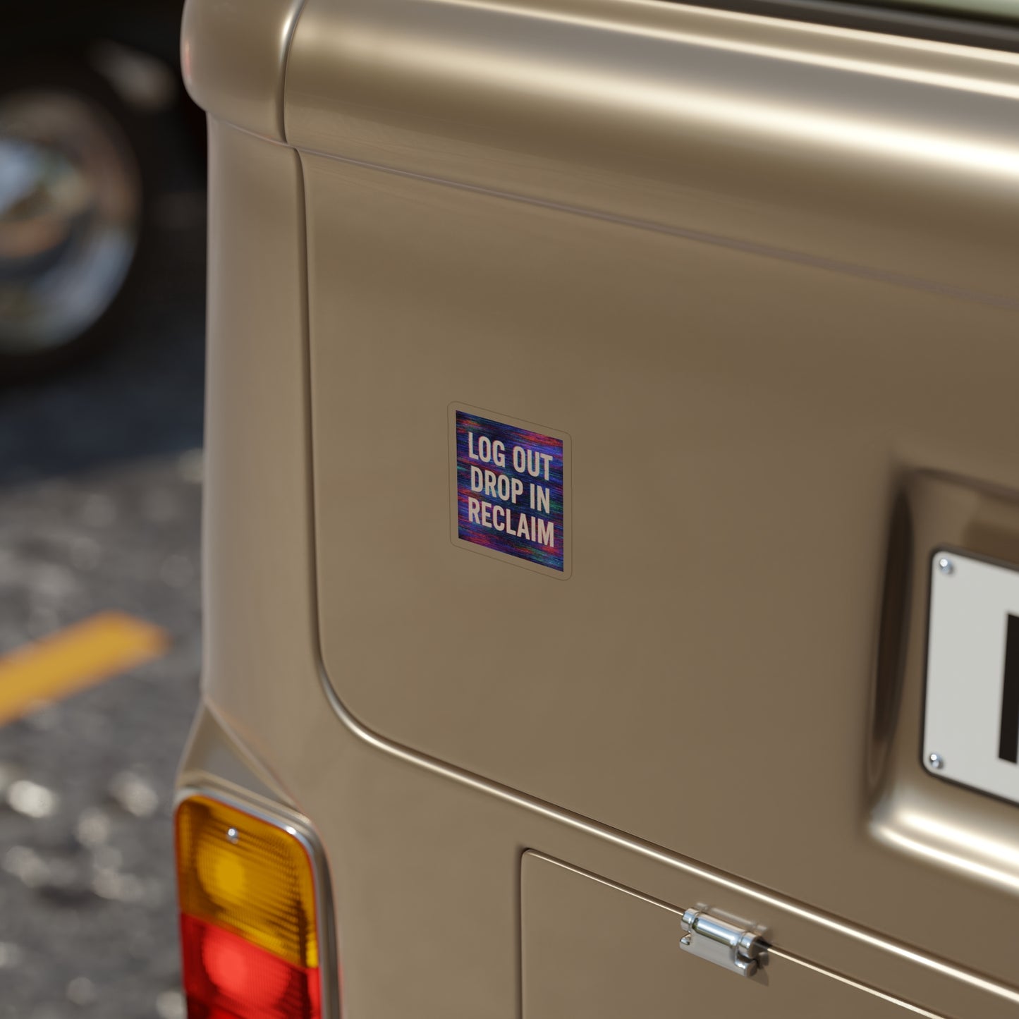 Transparent Outdoor Sticker