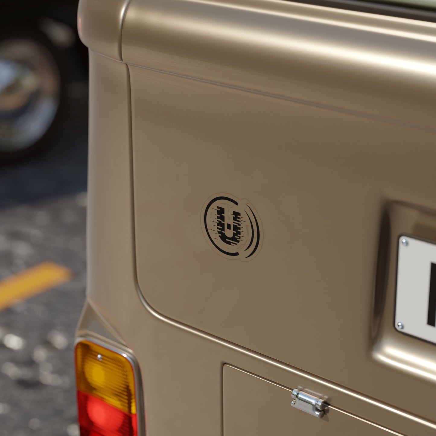 Transparent Outdoor Stickers - Unfitware Symbol