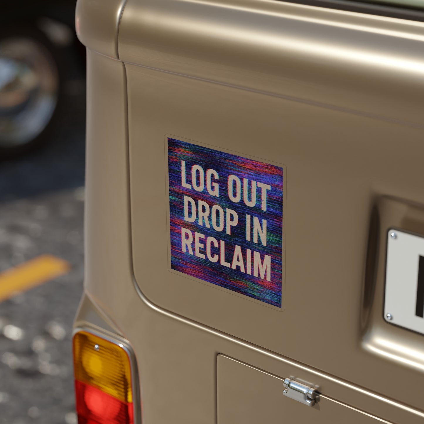 Transparent Outdoor Sticker