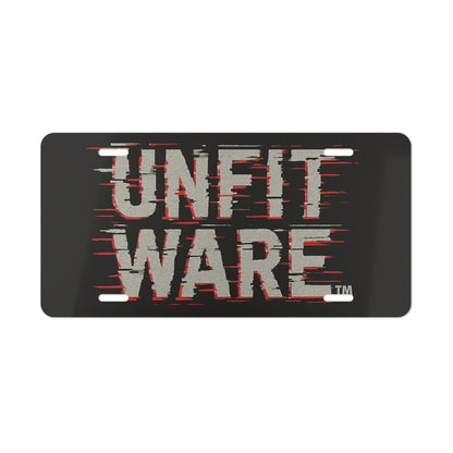 Vanity Plate - Unfitware Design