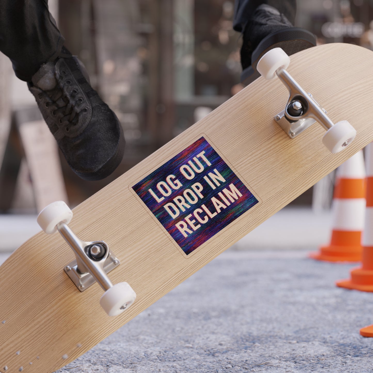 Transparent Outdoor Sticker