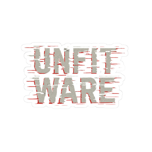 Unfitware Kiss-Cut Sticker