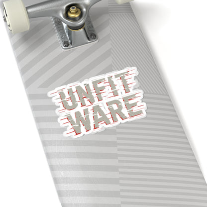 Unfitware Kiss-Cut Sticker