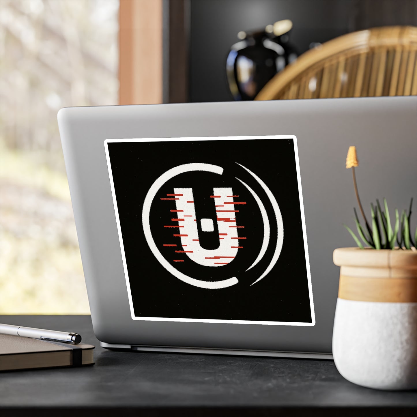Unfitware Logo Sticker Vinyl — Unfitware Symbol