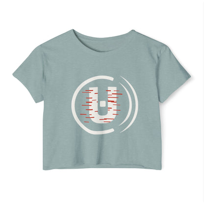 Festival Vibe Crop Top - Unfit Ware, Stylish Summer Top, Music Festival Wear, Casual Day Out Shirt, Trendy Streetwear