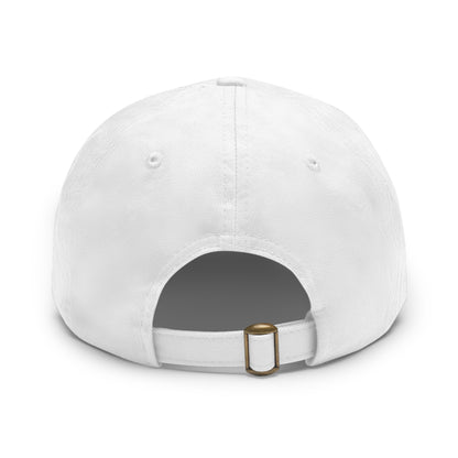 Dad Hat with Round Leather Patch - Unfitware Symbol