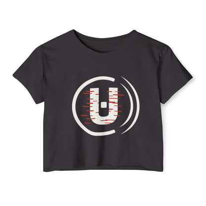 Festival Vibe Crop Top - Unfit Ware, Stylish Summer Top, Music Festival Wear, Casual Day Out Shirt, Trendy Streetwear