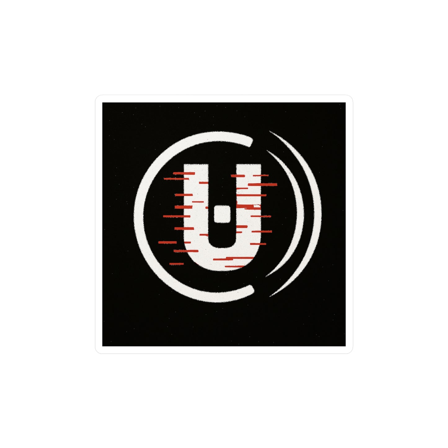 Unfitware Logo Sticker Vinyl — Unfitware Symbol