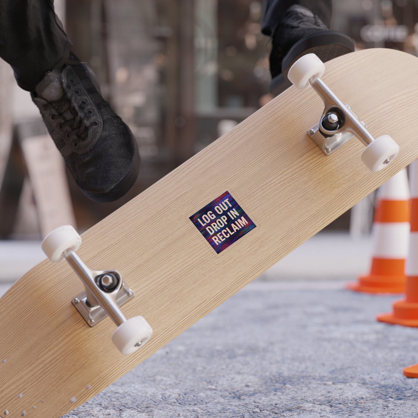 Transparent Outdoor Sticker