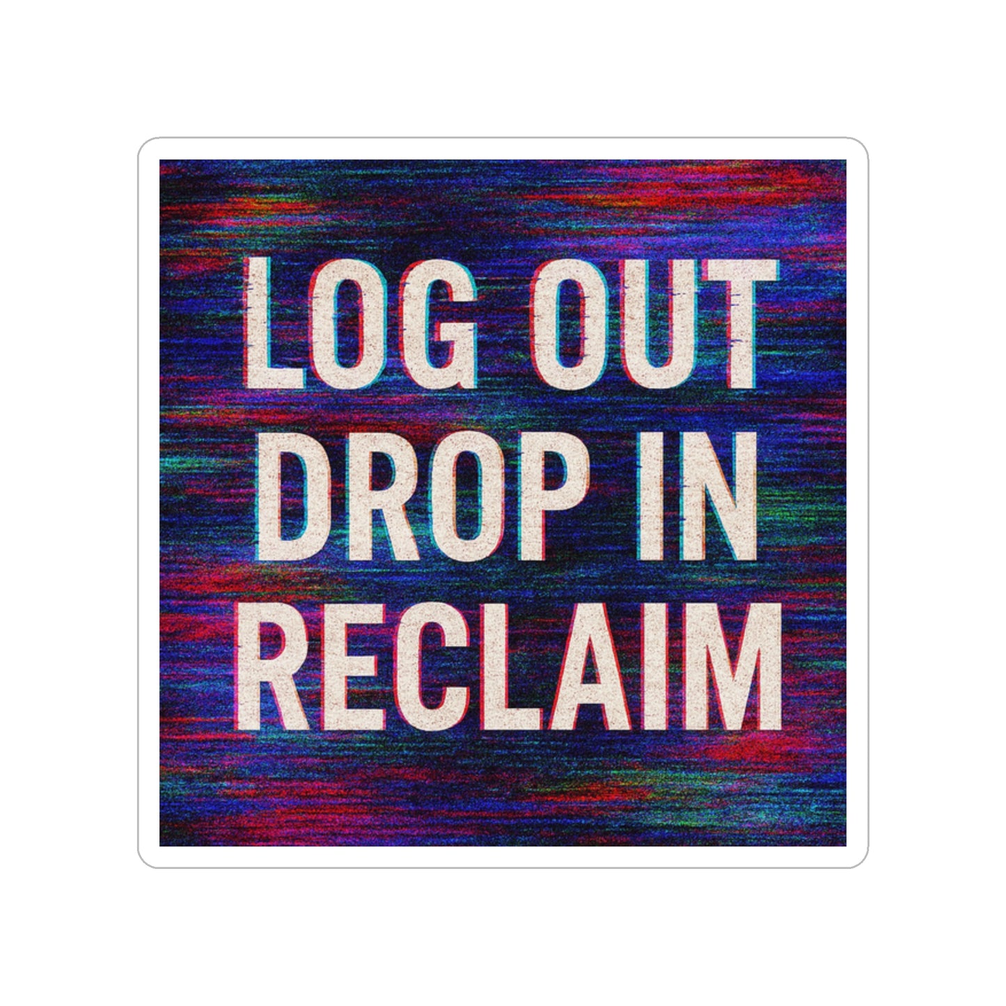 Transparent Outdoor Sticker