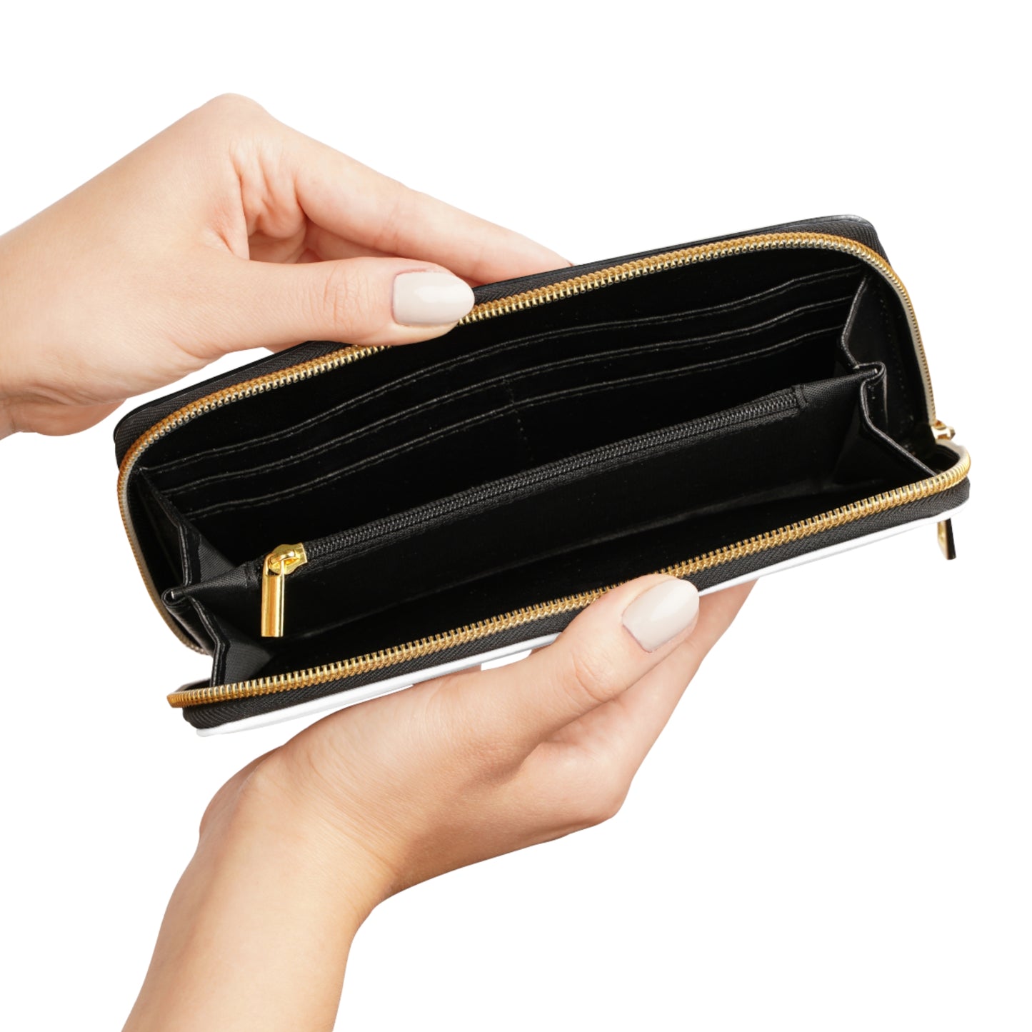 Zipper Wallet - Unfitware Logo