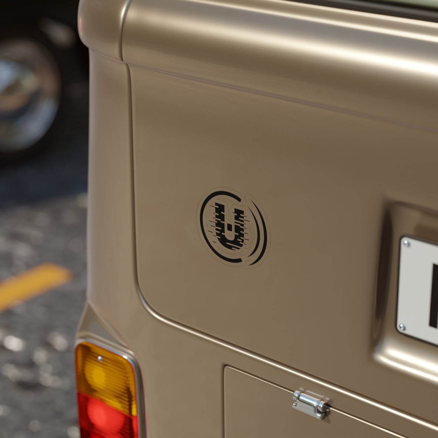 Transparent Outdoor Stickers - Unfitware Symbol