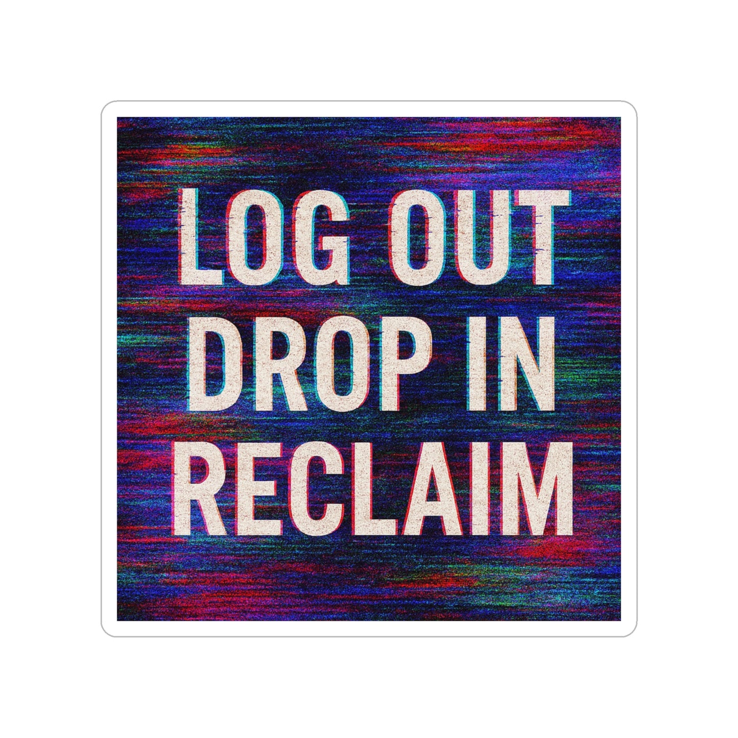 Transparent Outdoor Sticker