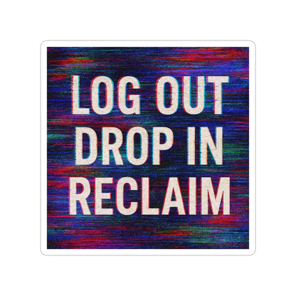 Transparent Outdoor Sticker