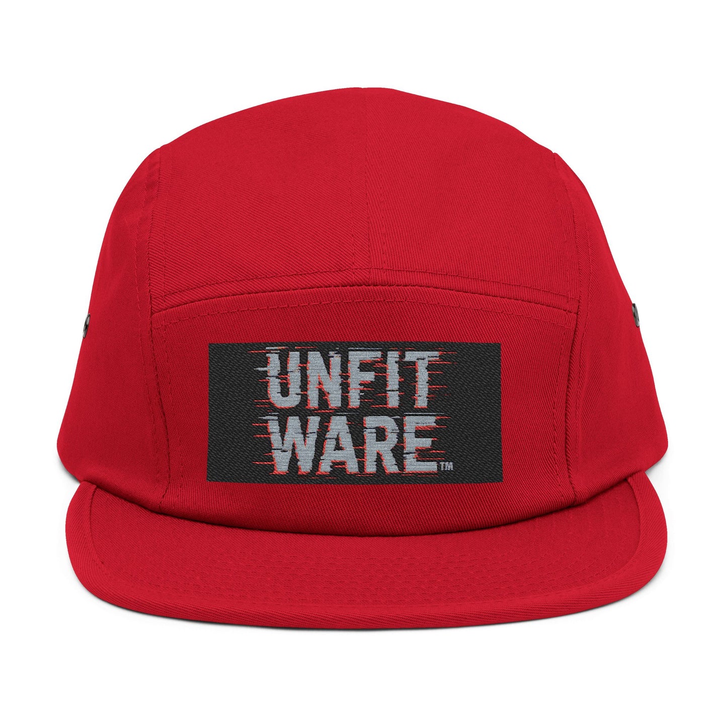Unfit Ware Embroidered 5 Panel Cap - Casual Streetwear Hat