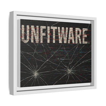 Framed Canvas Art Print - Unfitware - Modern Wall Decor, Unique Gift for Art Lovers, Home Decor, Gallery Wall