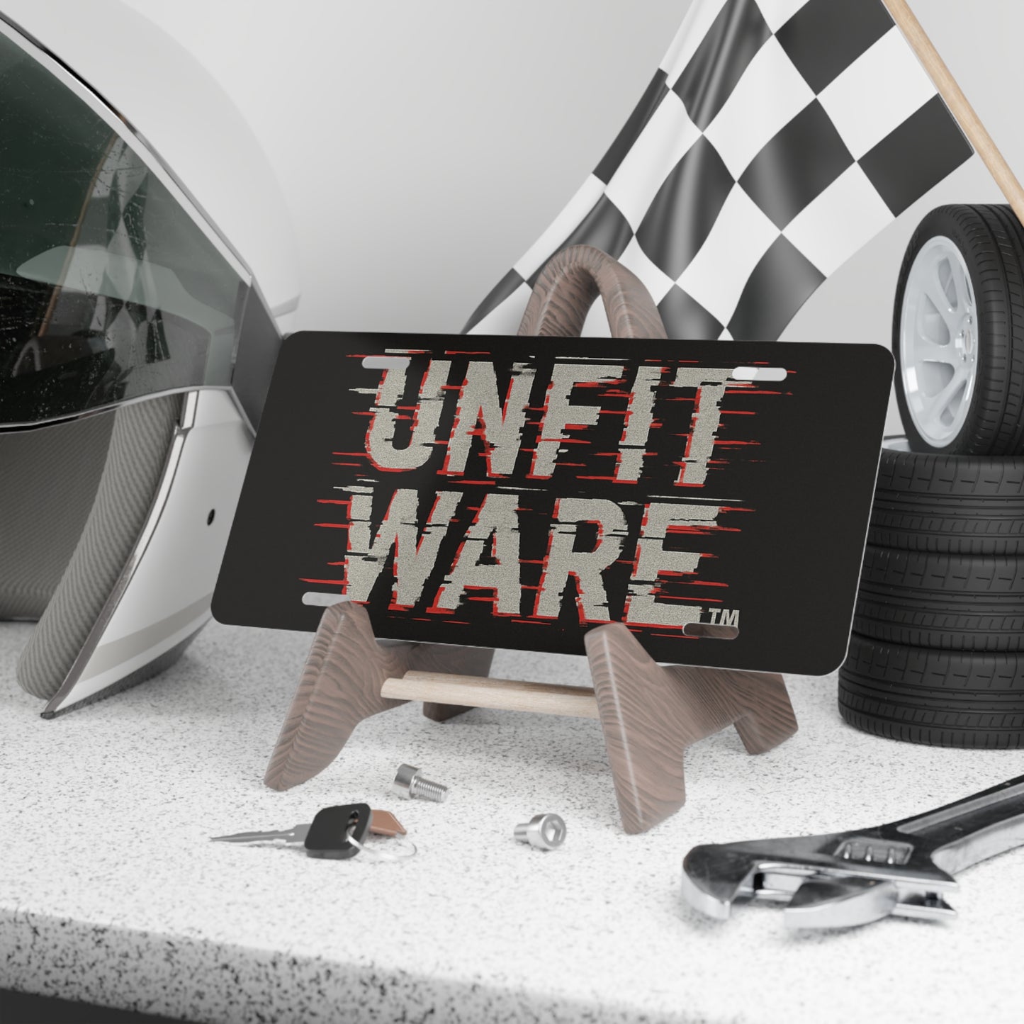Vanity Plate - Unfitware Design