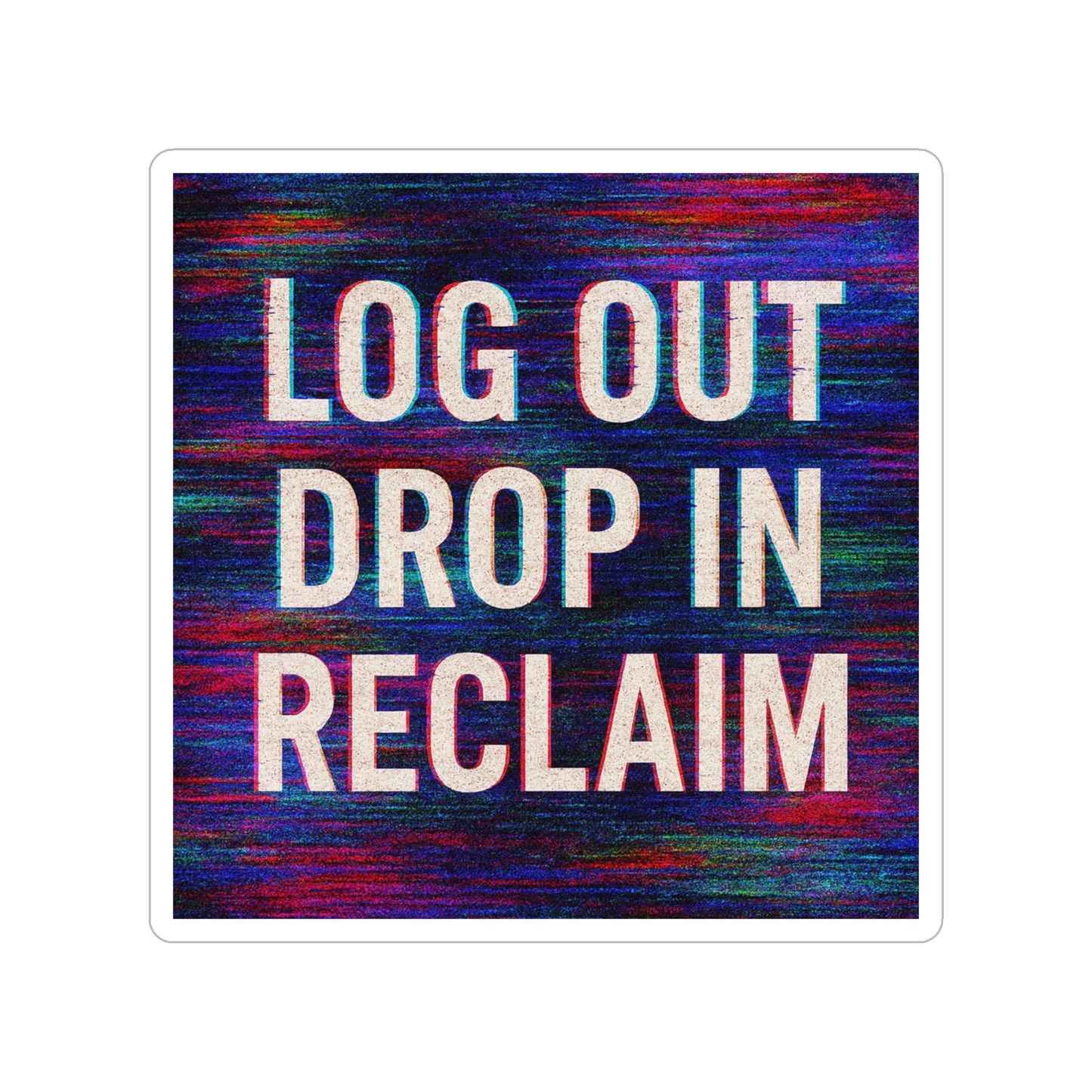 Transparent Outdoor Sticker