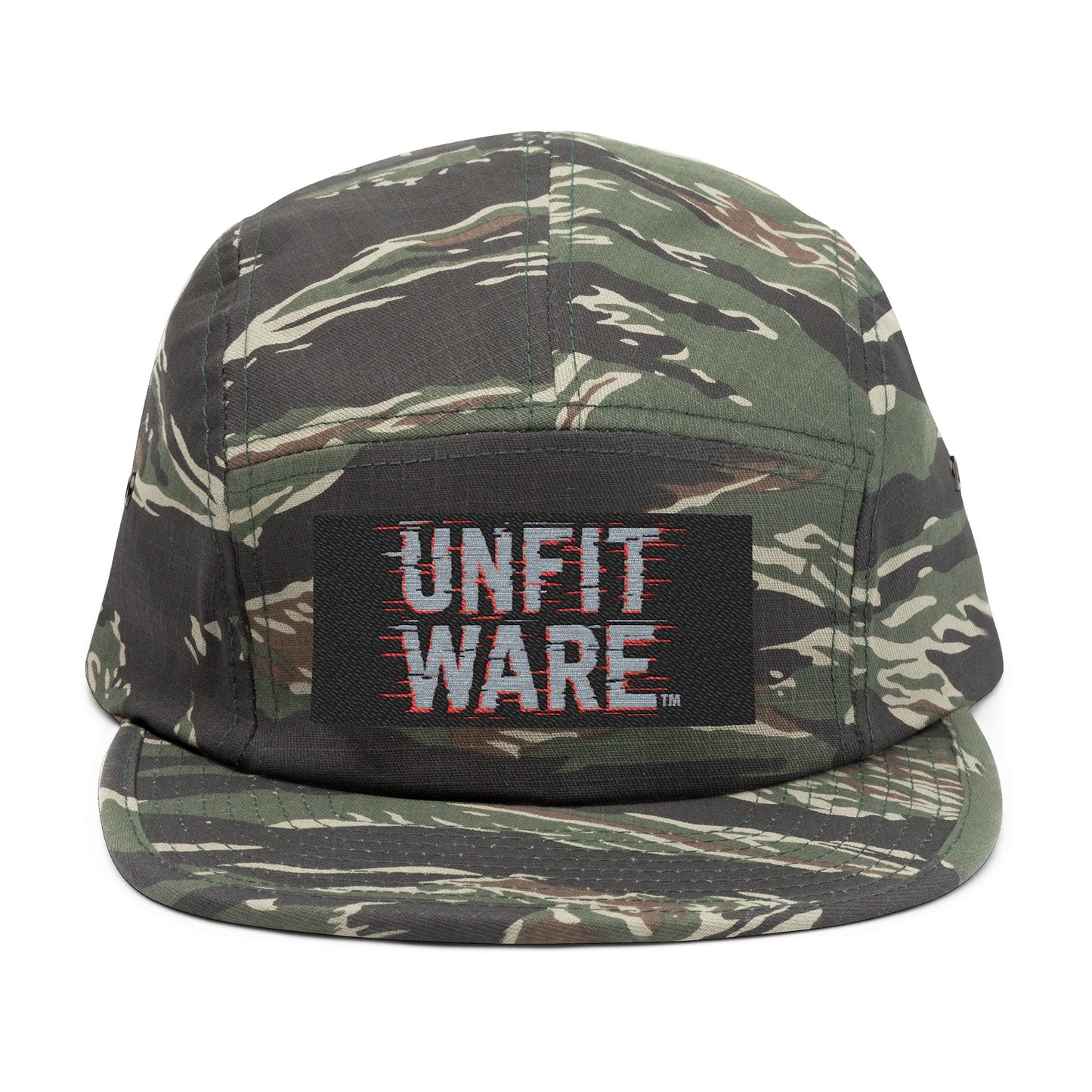 Unfit Ware Embroidered 5 Panel Cap - Casual Streetwear Hat