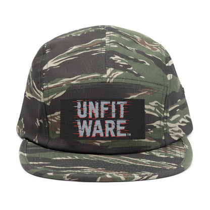 Unfit Ware Embroidered 5 Panel Cap - Casual Streetwear Hat