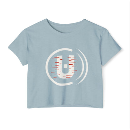 Festival Vibe Crop Top - Unfit Ware, Stylish Summer Top, Music Festival Wear, Casual Day Out Shirt, Trendy Streetwear