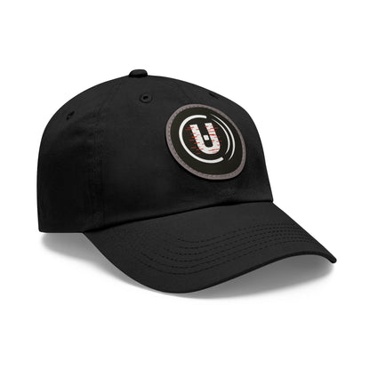 Dad Hat with Round Leather Patch - Unfitware Symbol