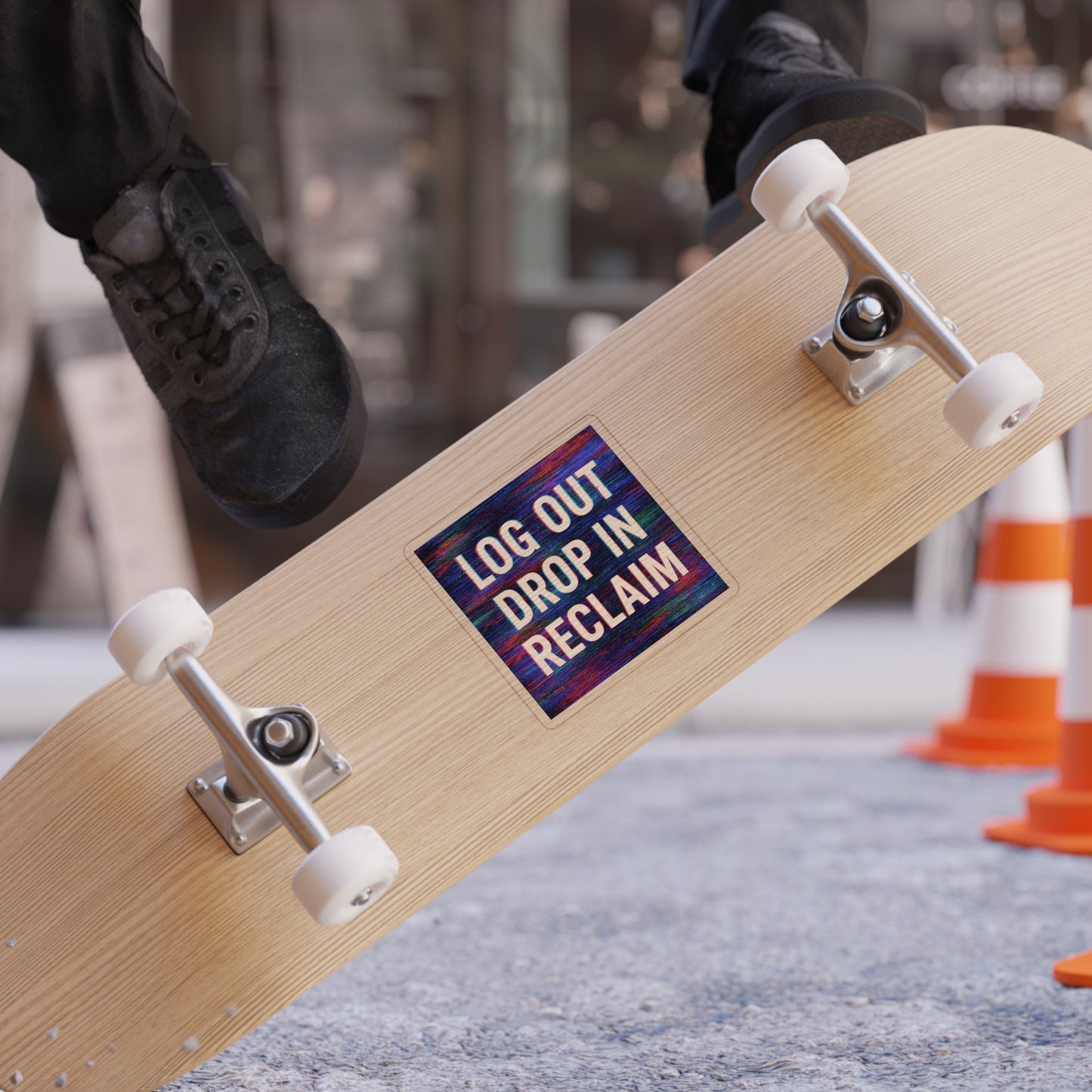 Transparent Outdoor Sticker