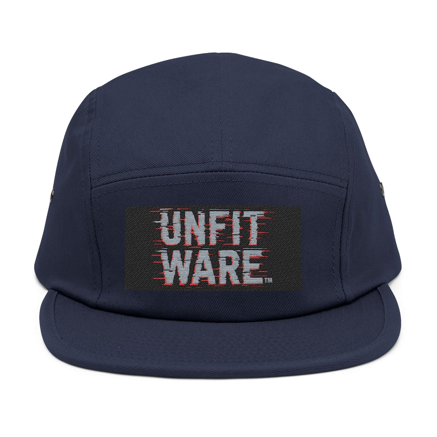 Unfit Ware Embroidered 5 Panel Cap - Casual Streetwear Hat