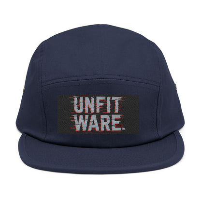 Unfit Ware Embroidered 5 Panel Cap - Casual Streetwear Hat