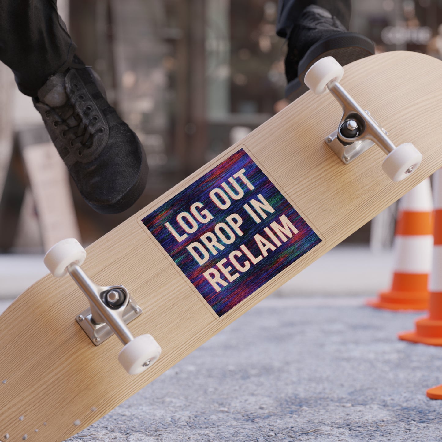 Transparent Outdoor Sticker