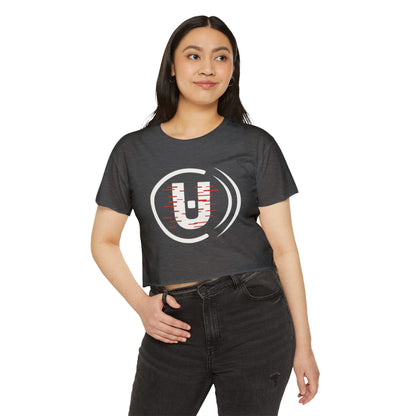 Festival Vibe Crop Top - Unfit Ware, Stylish Summer Top, Music Festival Wear, Casual Day Out Shirt, Trendy Streetwear